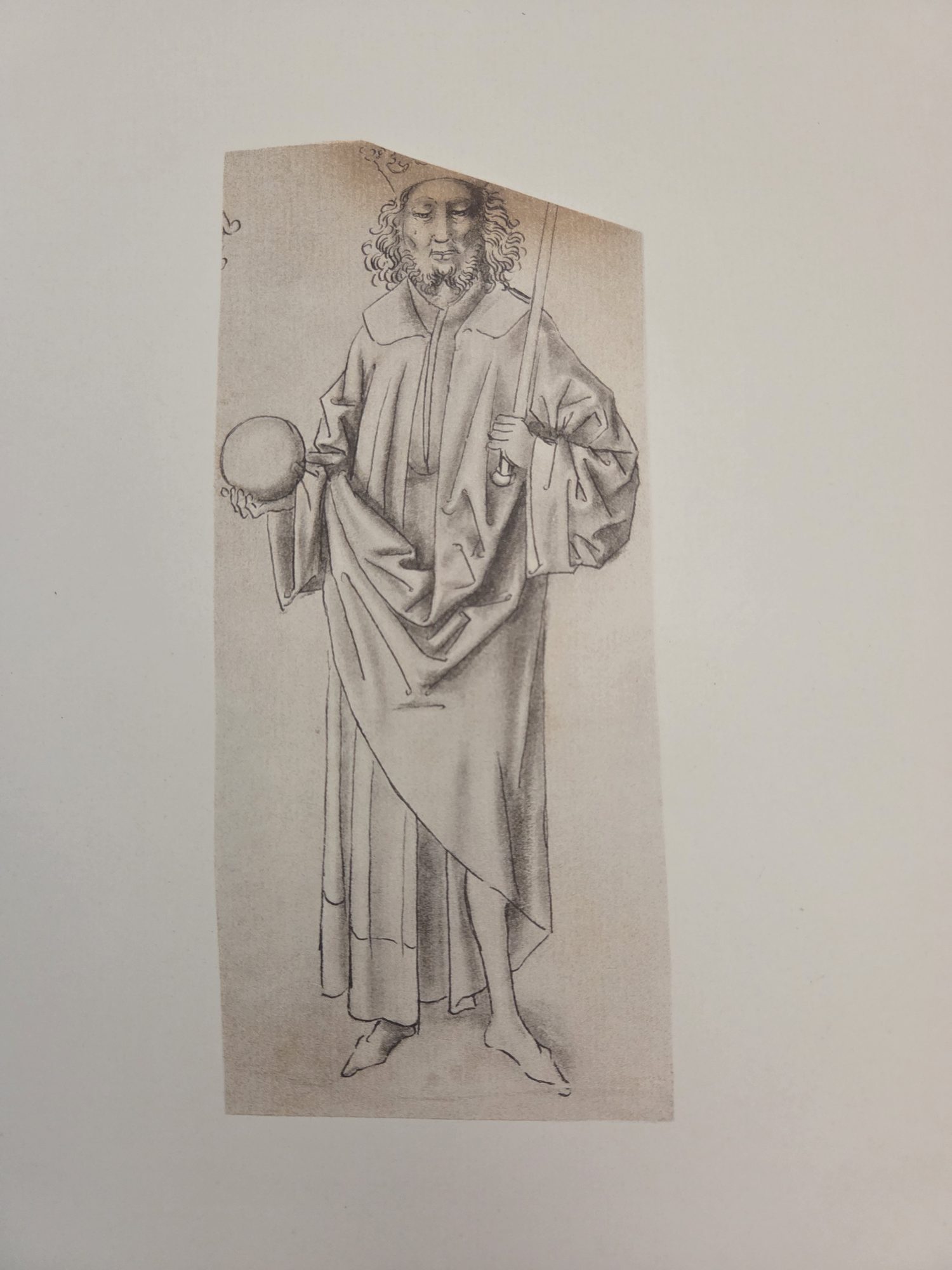 Christ as Savior of the World, South German, c. 1490 (reproduction in Becker 1922)