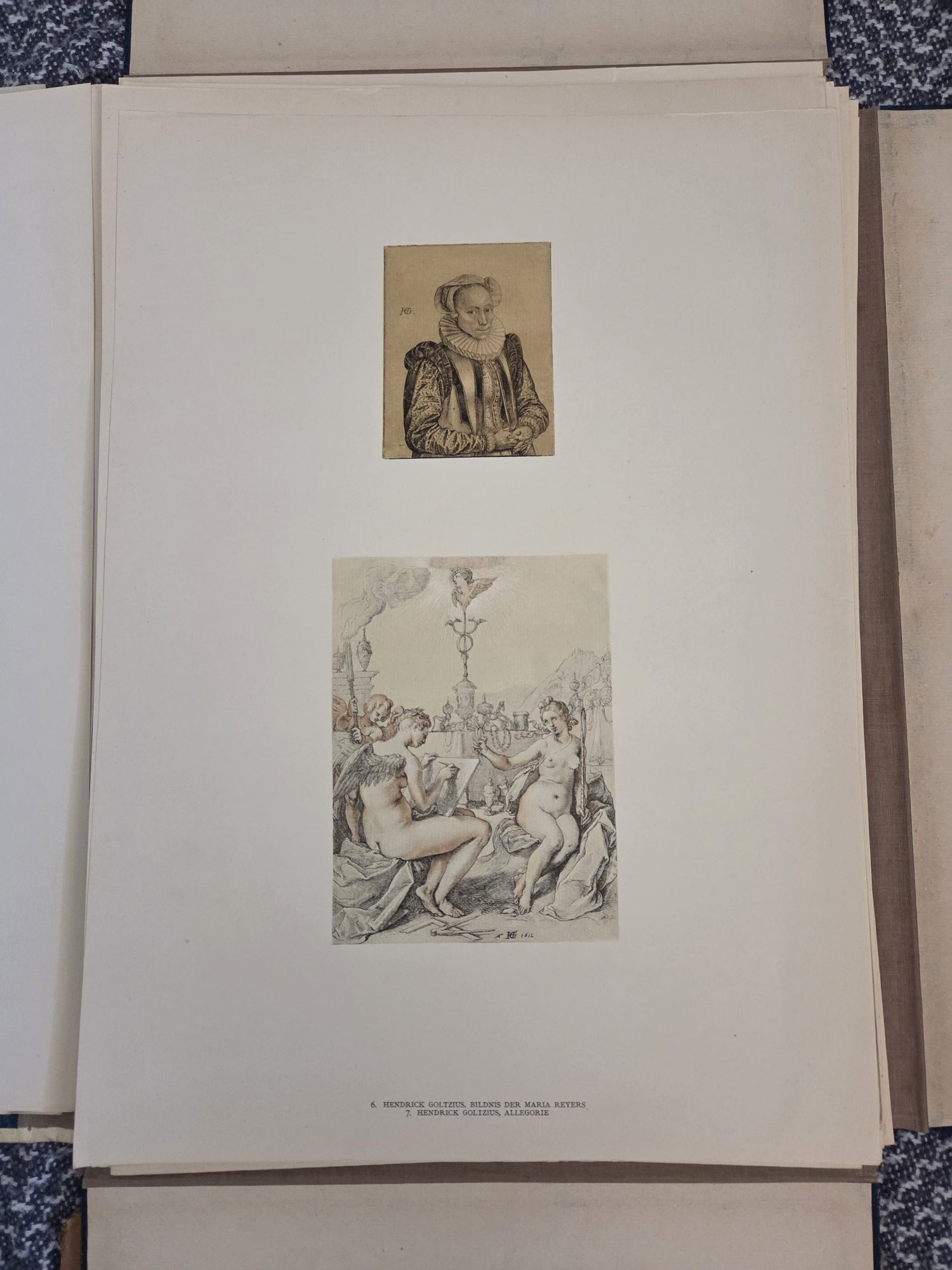 Full sheet, this copy (shared by plates 6 and 7) — plate 7
