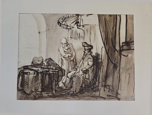 Nathan Admonishing David, Rembrandt