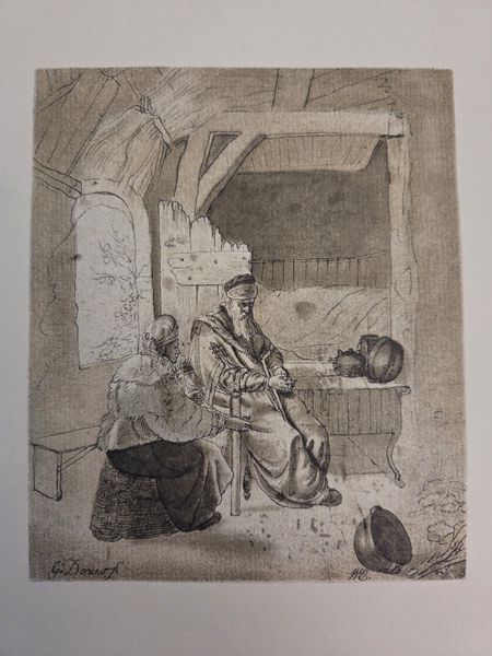 Tobit and His Wife, Leiden School, 17th Century