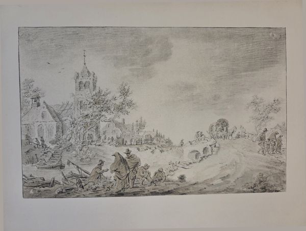 Dutch Canal Landscape, Pieter Molijn