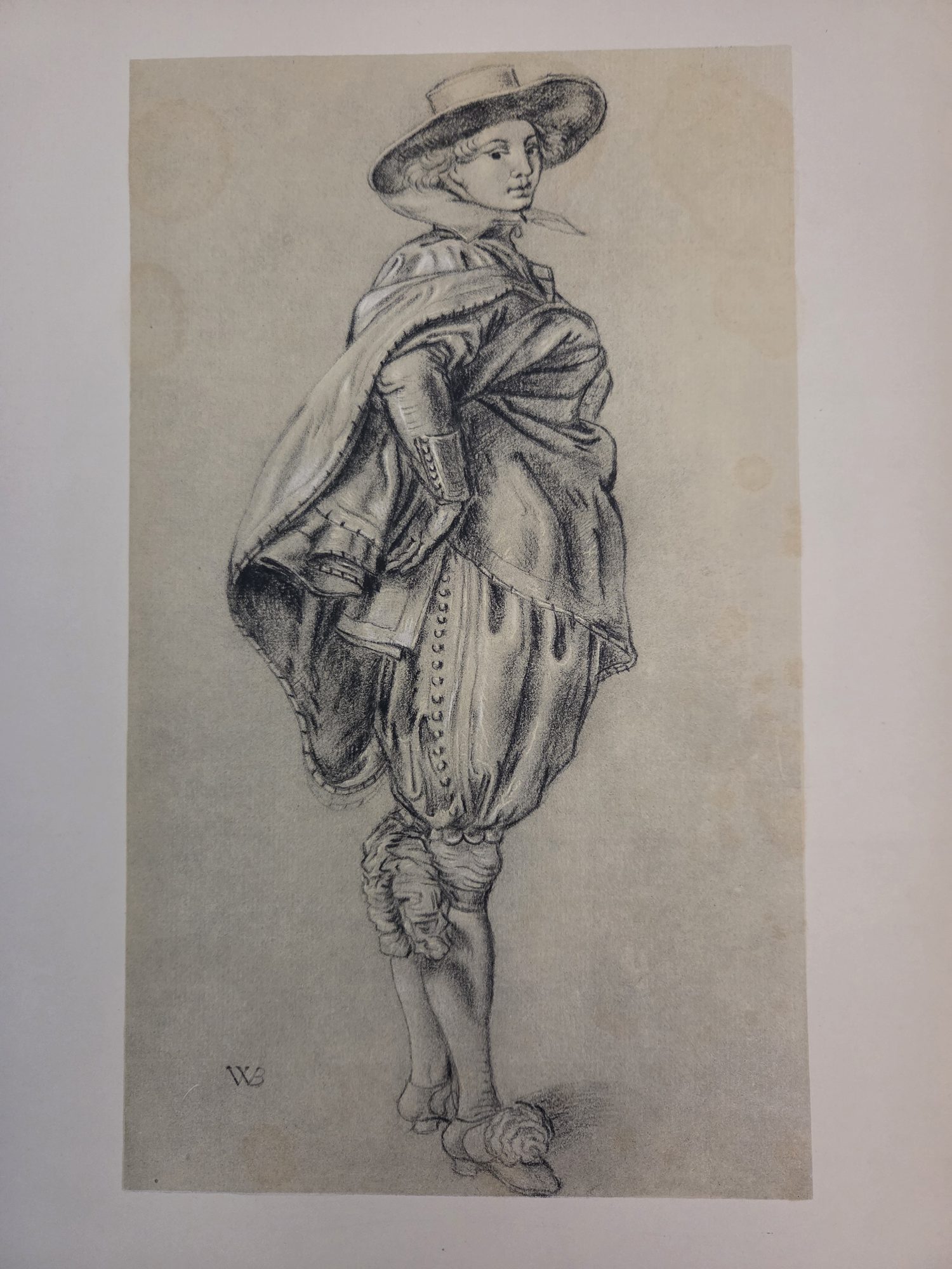 Cavalier, Willem Buytewech (reproduction in Becker 1922)