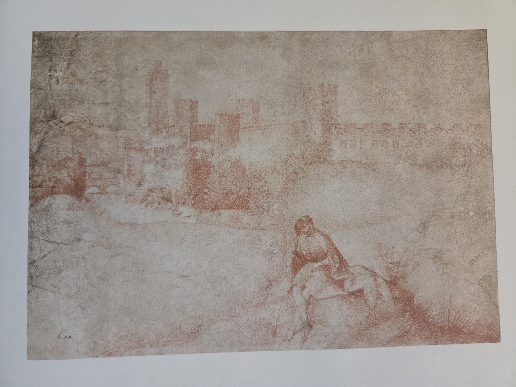 Before Castelfranco, Attributed to Giorgione (reproduction in Becker 1922)