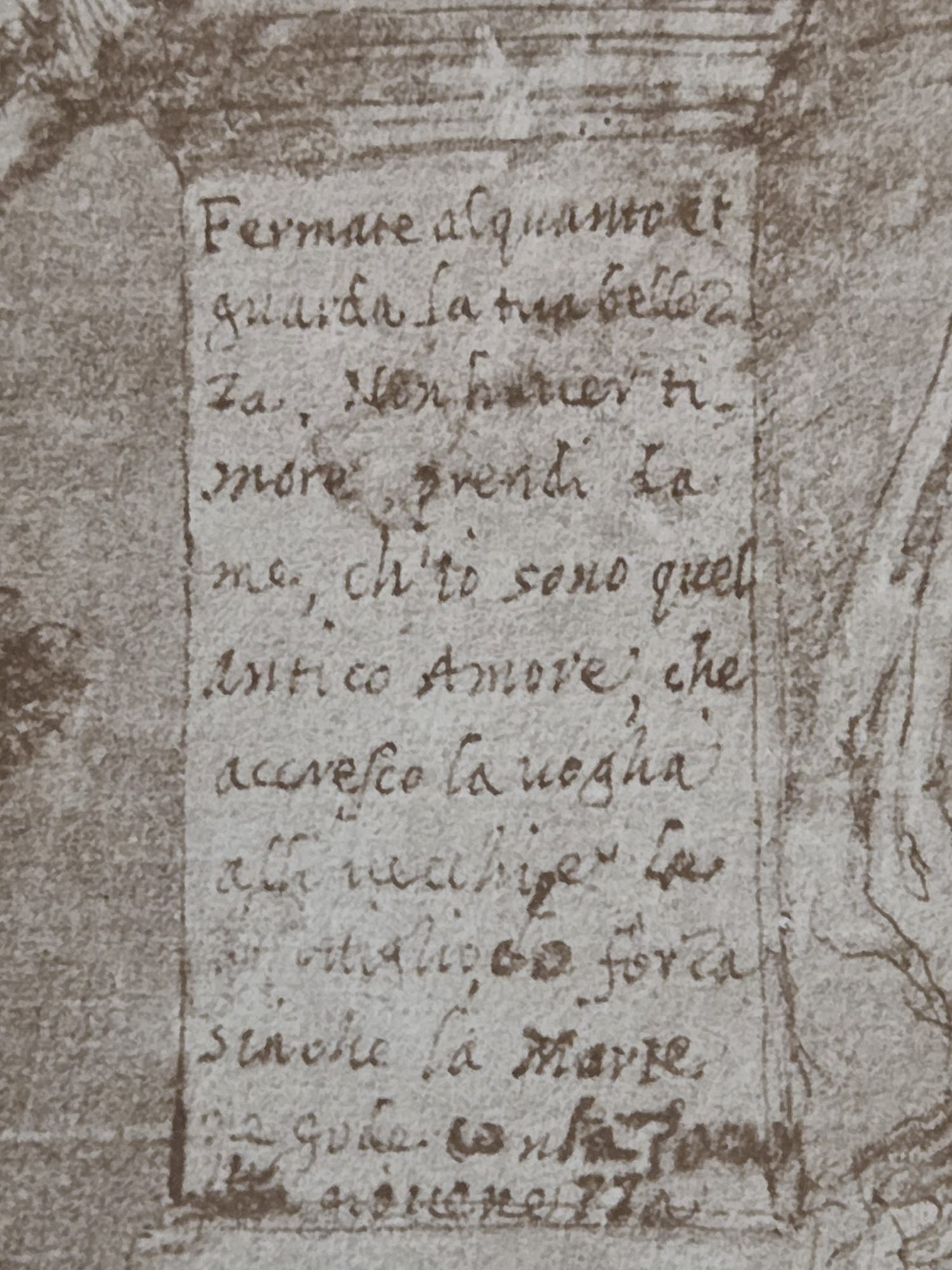 Inscription, detail — plate 38